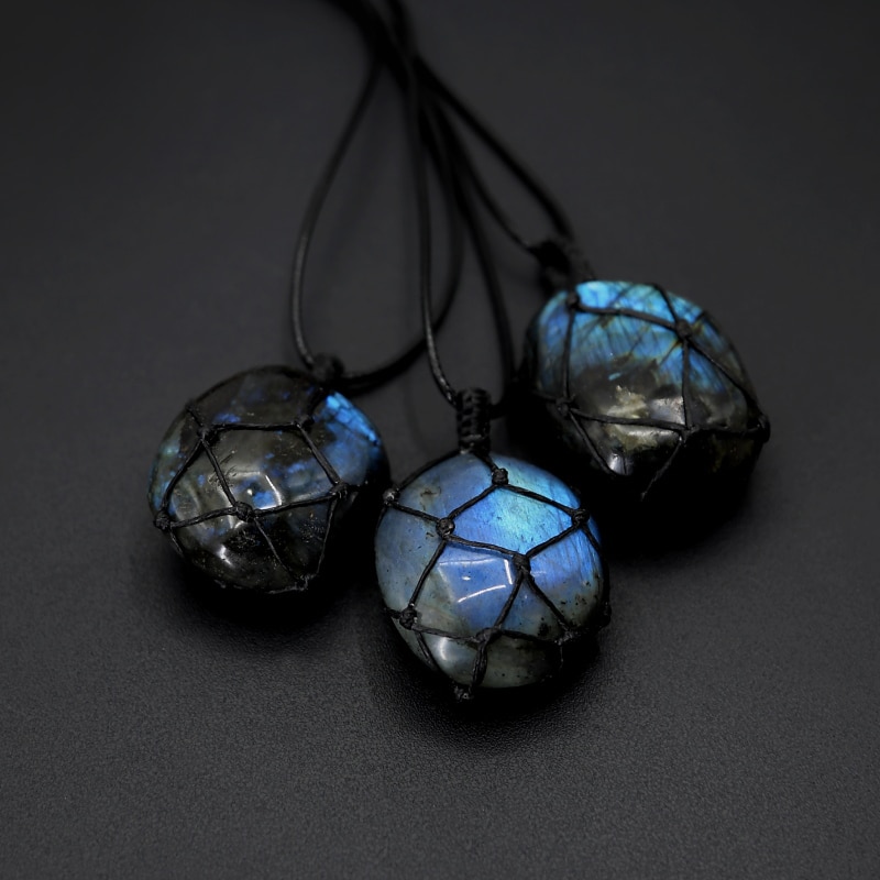 Natural Stone Unisex Necklace