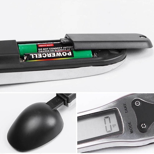 Portable LCD Digital Kitchen Measuring Spoon Scale