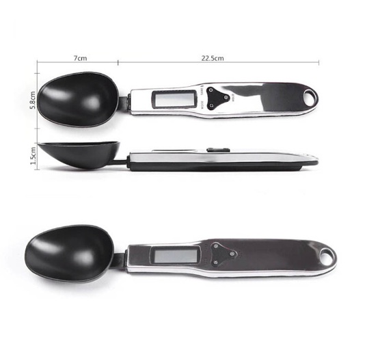 Portable LCD Digital Kitchen Measuring Spoon Scale
