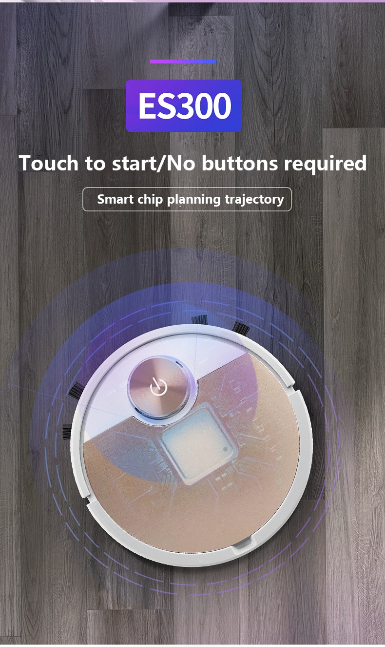 Robot Vacuum Cleaner with Remote Control