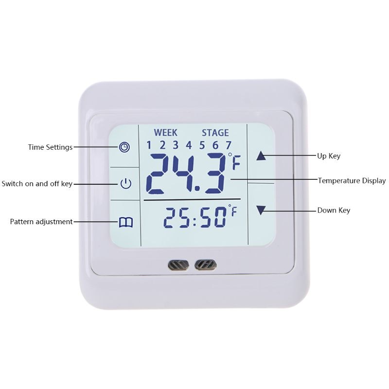 Thermoregulator with Touch Screen