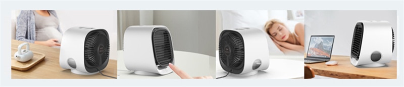 Mini Portable Air Cooler Fans with Water Tank
