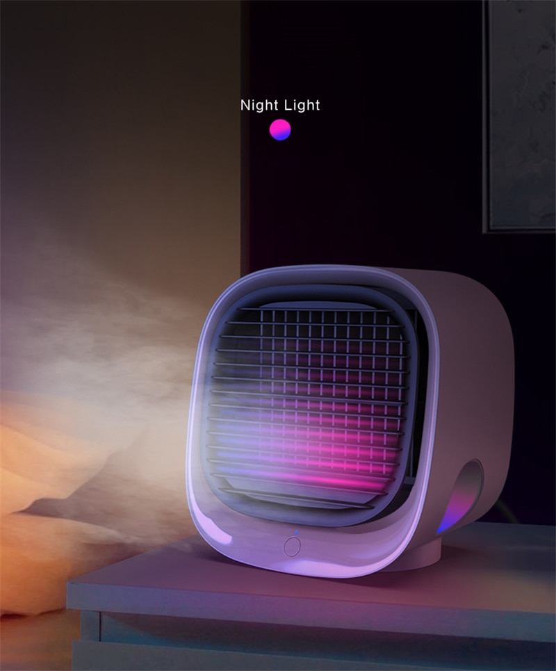 Mini Portable Air Cooler Fans with Water Tank