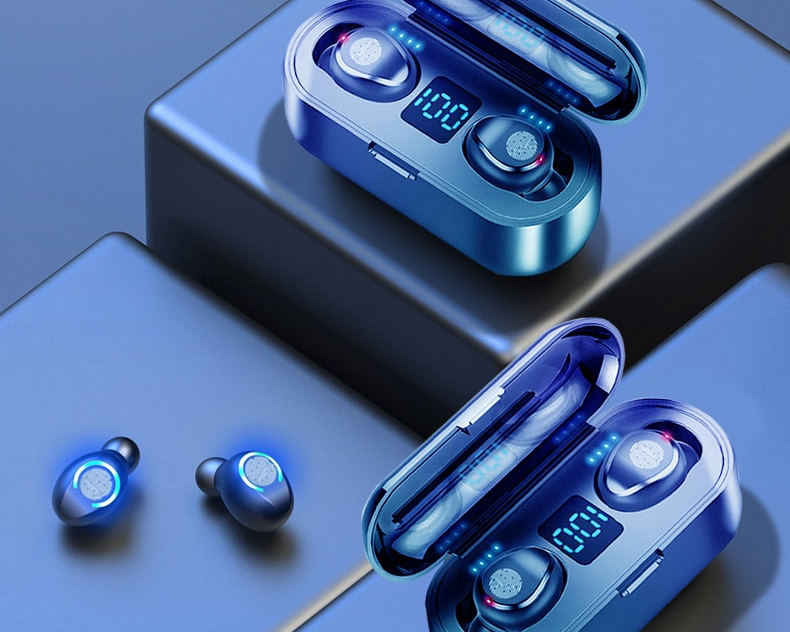 Wireless V5.0 Bluetooth Earphone with HD Stereo