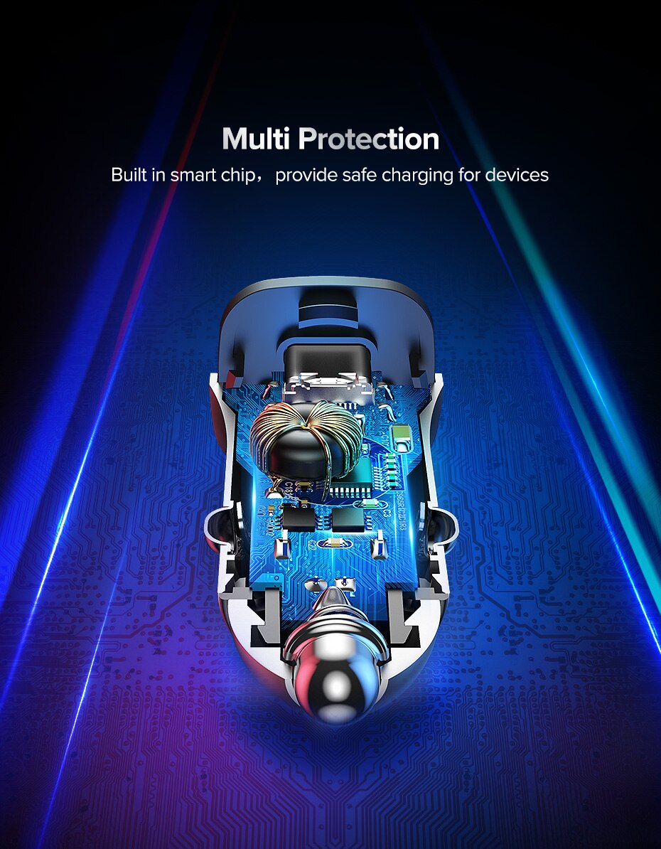 4.0 USB Car Quick Charger