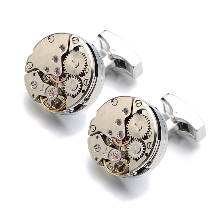 Men's Multicoloured Stainless Steel Cufflinks