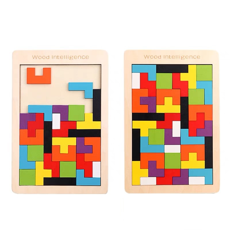 Wooden Jigsaw Puzzle Game