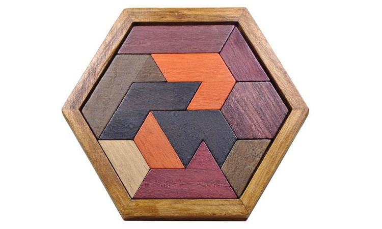 Wooden Jigsaw Puzzle Game