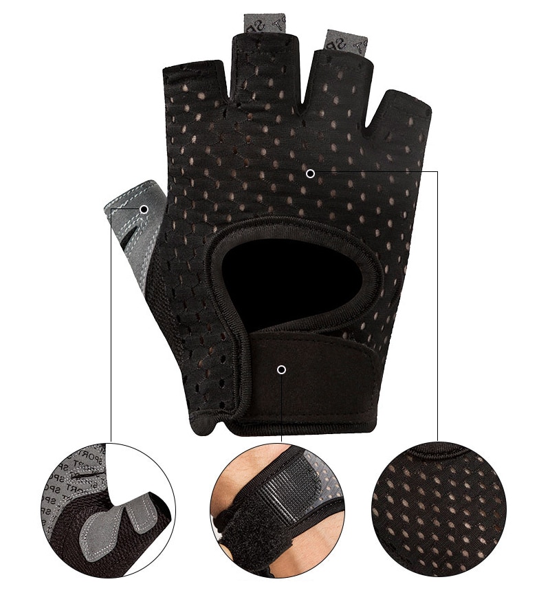 Breathable Weightlifting Gloves For Women