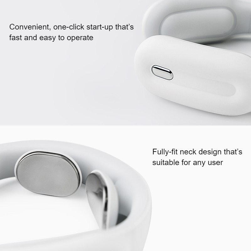 Smart Electric Neck and Shoulder Massager Pain Relief Tool Health Care Relaxation Cervical Vertebra Physiotherapy