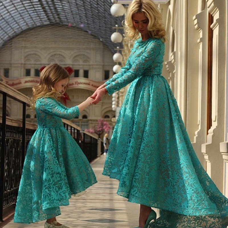 Matching Dressess for Mother and Daughter